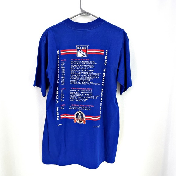 Nutmeg 1994 New York Rangers Stanley Cup Champs Champions Official Tshirt NWT LG - Picture 5 of 6